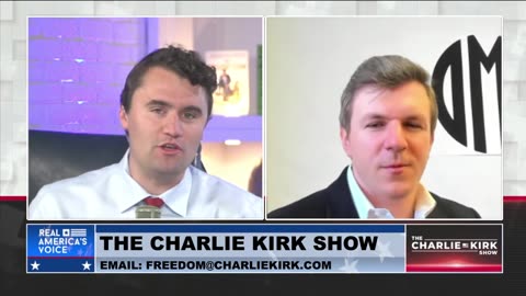 James O’Keefe reveals his new venture to Charlie Kirk: O’Keefe Media Group
