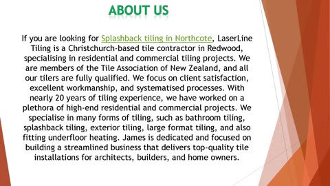 If you are looking for Splashback tiling in Northcote