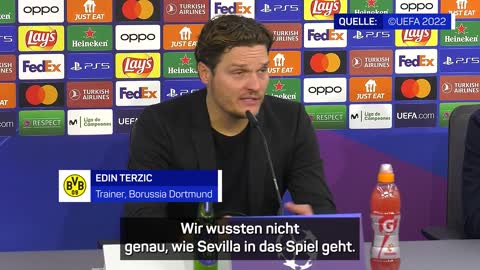 Edin Terzic mit mit ultimativem Lob für BVB-Kapitän Bellingham _ FC Sevilla - Borussia Dortmund 1_4