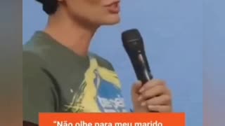 Michelle Bolsonaro pede orações