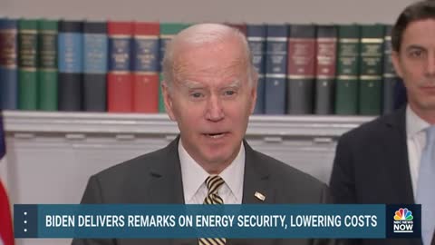 Live: Biden delivers remarks on energy security, lowering cost