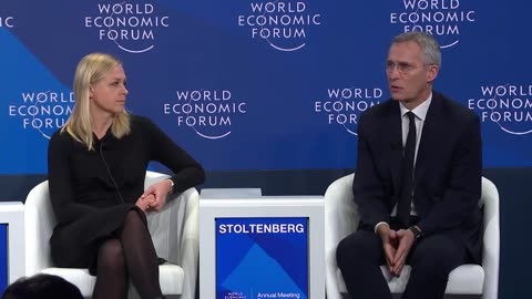 NATO Secretary General at panel discussion at the World Economic Forum, Davos, 16 JAN 2024