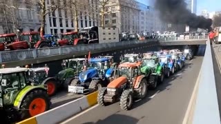 Aggro-culture: Farmers’ protest brings Brussels’ EU Quarter to a standstill