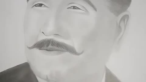 Capturing the Essence of Allama Iqbal: A Step-by-Step Portrait Sketch Tutorial