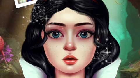 ASMR animation skincare, oddly satisfying, snowwhite, vampire reels