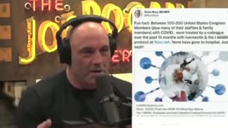 “200 Congress [members] have been treated with Ivermectin for Covid.” - Joe Rogan