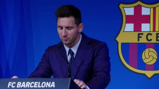 Messi: así fue su emotiva despedida del Barcelona [Video]