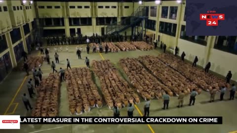 First 2000 Inmates Moved To El Salvador's New 'Mega Prison' | US News |CHH News24
