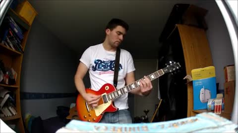 Green Day Stray heart Guitar cover w/solo
