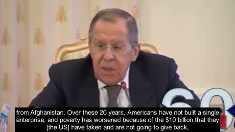Lavrov: Everyone knows that American military was engaged in drug trafficking to Europe from Afghanistan