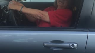 Woman Hits Parked Car In School Parking Lot