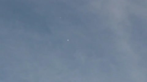 Unidentified flying object over Freiburg, Germany