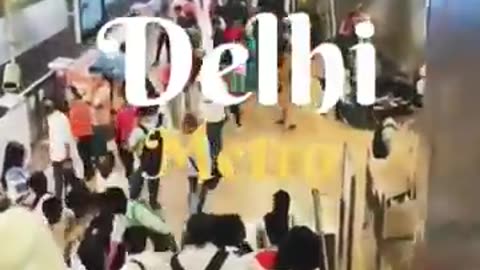 Delhi ##metro #funny trending viral shorts ###@