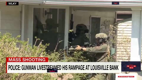 See SWAT team raid Louisville gunman's home