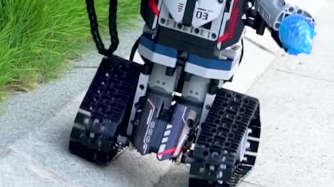 Robot Building Blocks Creator City Remote Control Intelligent