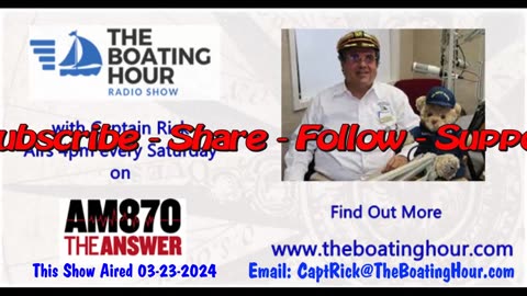 The Boating Hour with Captain Rick 03-23-2024