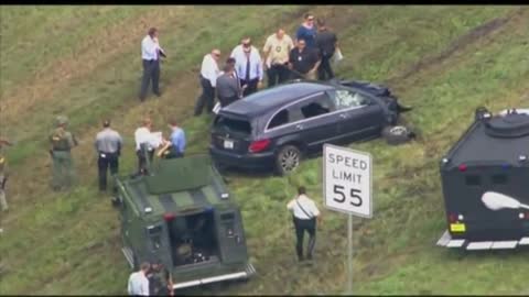 Helicopter Footage of Violent and Deadly Head-on Collision During High-Speed Chase
