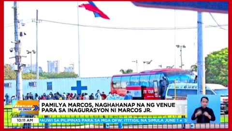 Pamilya ni president-electBongbong Marcos, Jr., present sa kaniyang proklamasyon