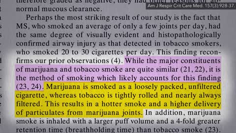 Effects of Smoking Marijuana on the Lungs