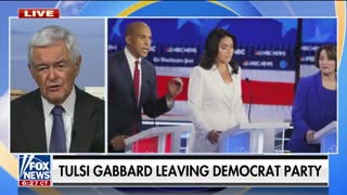 Tulsi Gabbard Leaves The Democratic 🎉🥳 FOX