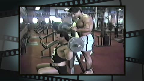 Danny Padilla 1990 Comeback Workout video