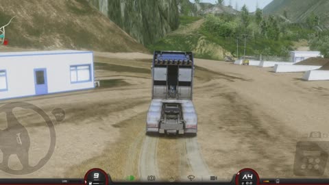 Off road driving euro truck simulator 3 gameplay
