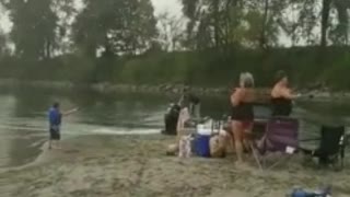 Boat Discovers Hydroblast Is Super Effective