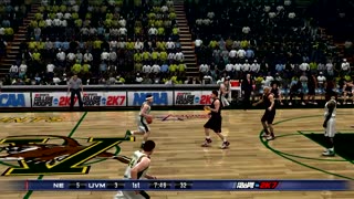 College Hoops 2K7 (Ps3) Northeastern vs Vermont Part1