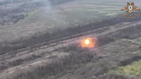 So-Called DPR Says They Took Out Ukrainian Positions Using 2S1 Gvozdika Howitzers