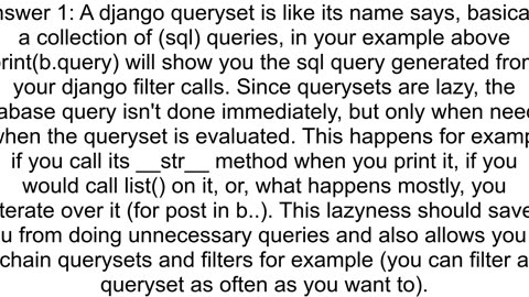 What is a Django QuerySet