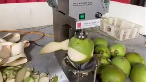 Tender Coconut Cutting Machine / China Invention