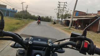 Having fun while riding