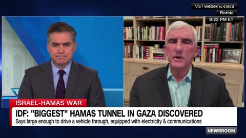 Mind-boggling': Retired general on Hamas tunnel in Gaza