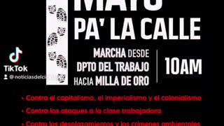 MARCHA PA’LA CALLE 1.MAYO 10AM