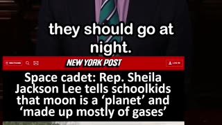 Rep Sheila Jackson Lee Tells Schoolkids That Moon is ‘Made Up Mostly of Gases’