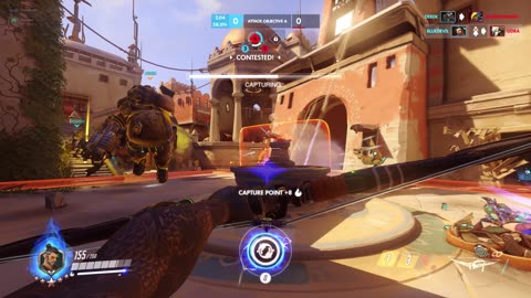 OVERWATCH Hanzo hunts air targets and clear the point