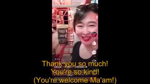 Asian Woman Films Herself Buying Out Face Masks In Central Florida!