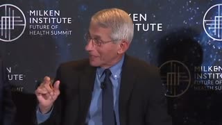 Fauci, a month before the pandemic, saying that it would take a decade to test mRNA vaccines