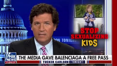 Tucker Show in full Balenciaga Pedophilia ad sex with children 11.22.2022