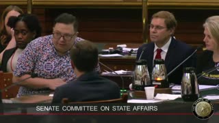 Kevin Whitt Testifies in TX Senate Affairs after being badgered by Sen Menendez