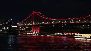 Story Bridge, Brisbane, Queensland, at night