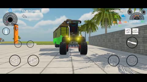 Mahindra tractor simulator games // Indian vehicle simulator games