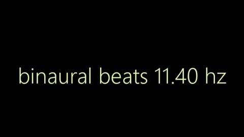 binaural beats 11 40 hz