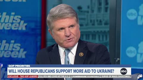 ‘Majorities on both sides of the aisle’ support continued Ukraine aid: Rep. McCaul