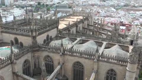 Seville_ The Cathedral and Real Alcazar_ Andalusia_ Spain [Amazing Places)