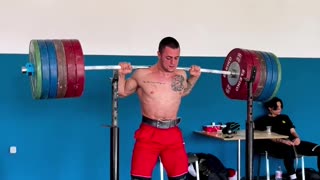 Weightlifters are built different 270kg x 2