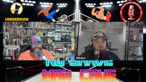 No Shave Man Cave Live / Lets Chat About Some Wrestling