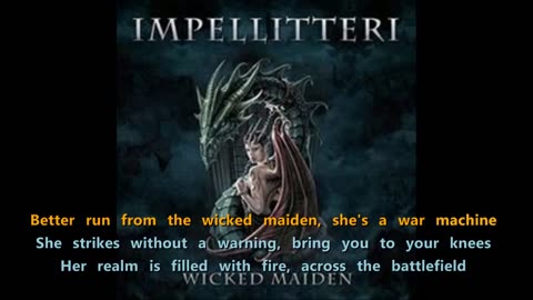 Impellitteri - Wicked Maiden {iron karaoke}