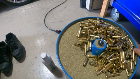 Prepping 308 brass ready for reloading Part 1