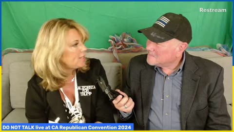 DO NOT TALK Live at CA Republican Convention 2024 with JUNE DuBREUIL
